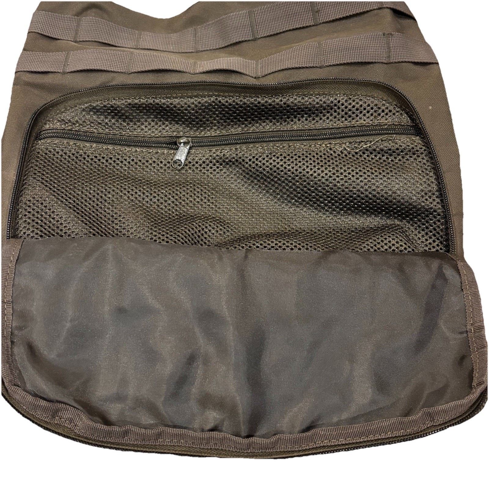Highland Highland Tactical Drawstring Back Pack MOLLE Webbing Green Size ONE SIZE - 3 Thumbnail