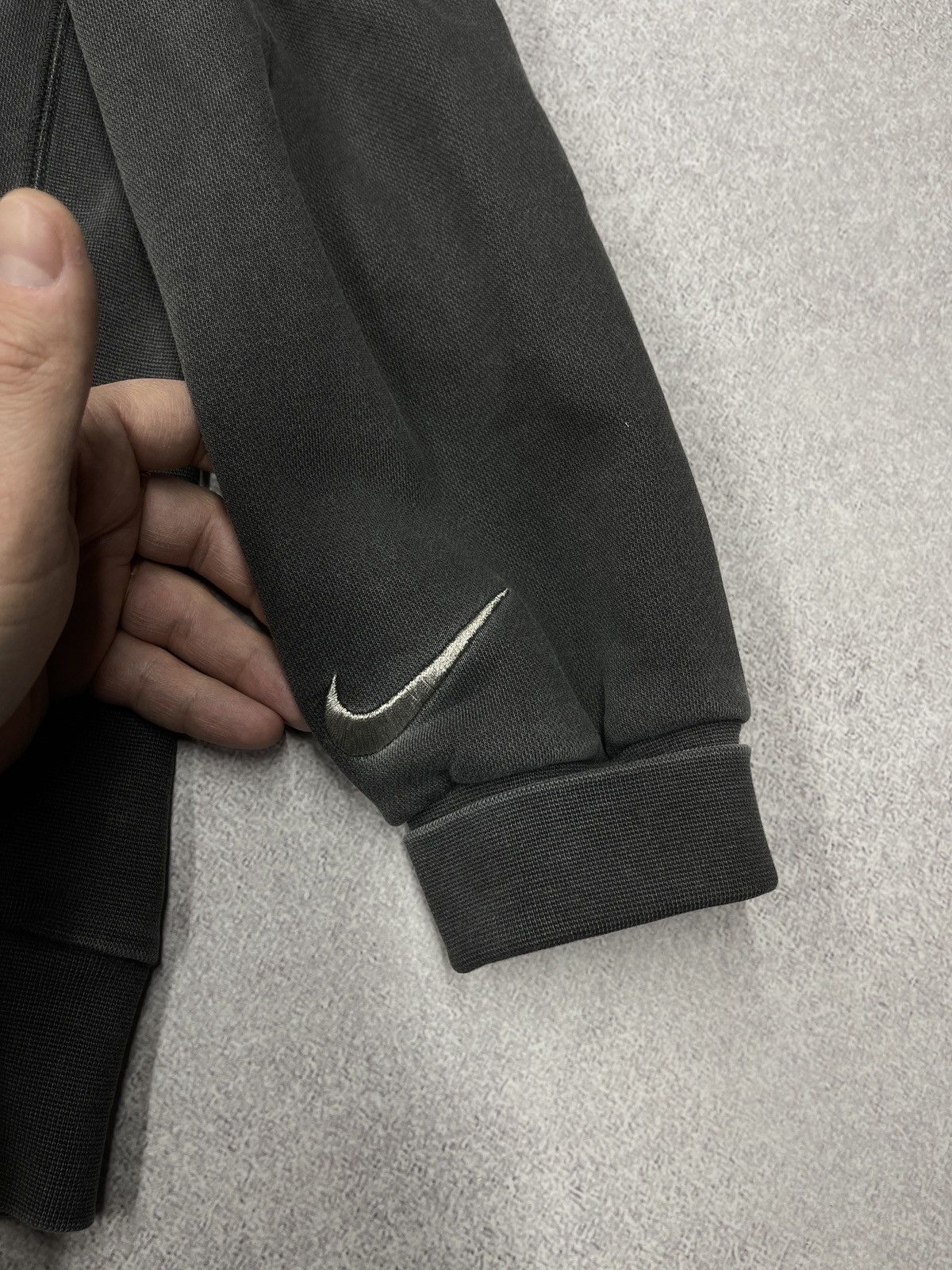 Nike Mens Nike NBA Team 31 Courtside Hoodie Grey Faded Tech Acg Size US L / EU 52-54 / 3 - 6 Thumbnail