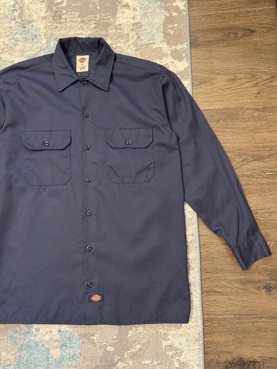 Dickies Vintage Dickies Navy Work Shirt M Size US M / EU 48-50 / 2 - 3 Thumbnail