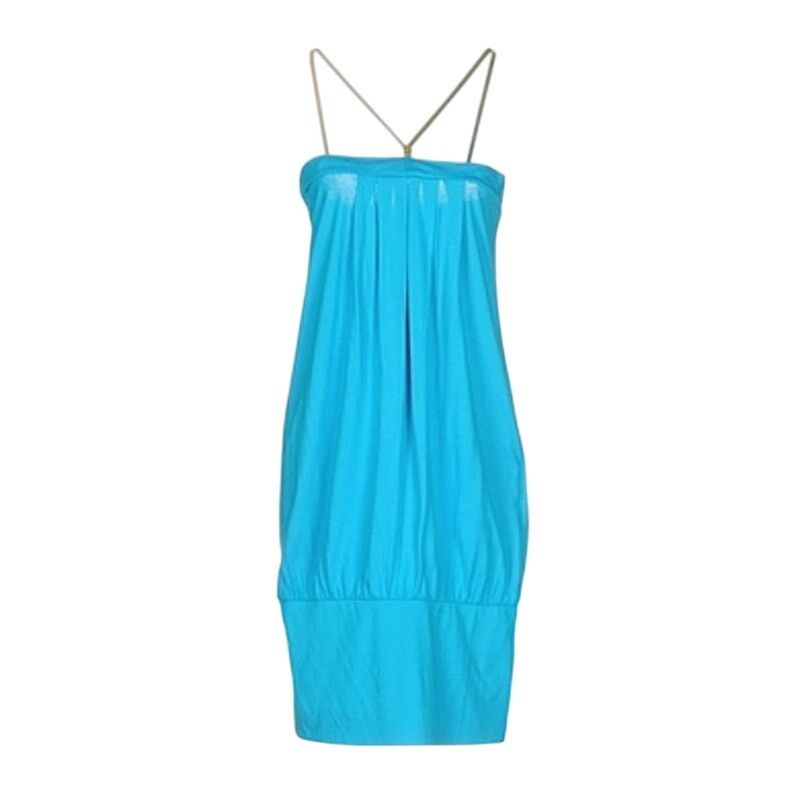 Fendi Fendi Short dress cornflower blue Size 10 Size L / US 10 / IT 46 - 1 Thumbnail