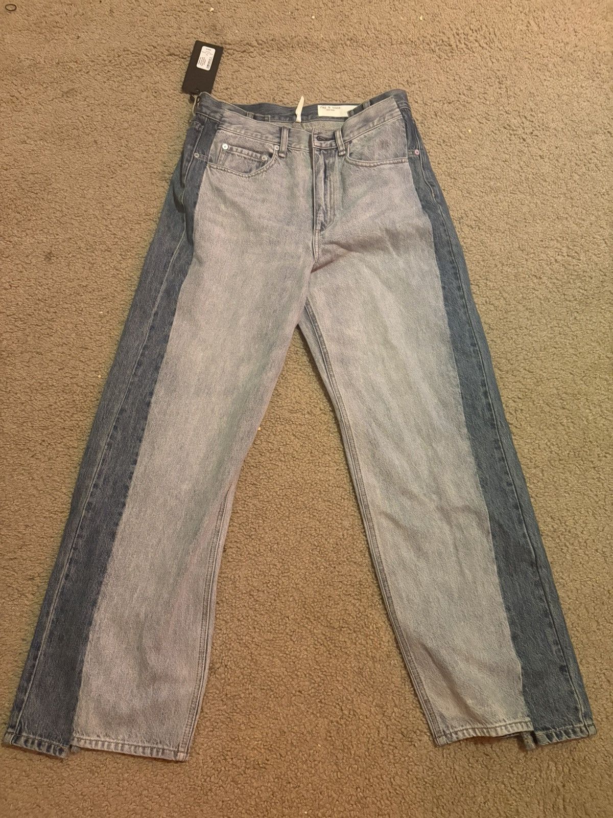 Rag & Bone Shea Ankle Relaxed Straight Jeans Size 30" / US 8 / IT 44 - 1 Thumbnail