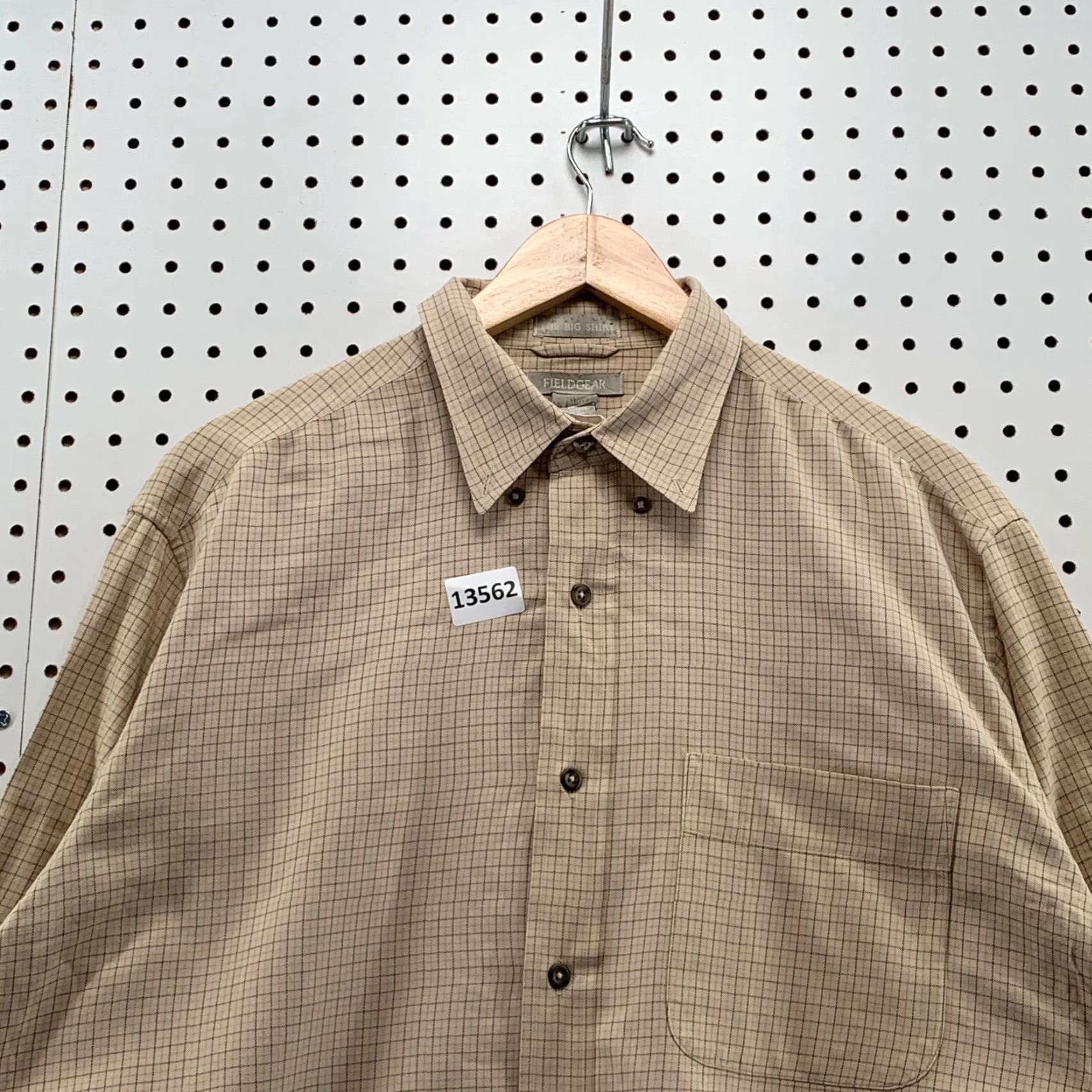 Vintage Vintage Fieldgear Men's Oversized Flannel Shirt M Brown Check Long Sleeve Casual Winter Size US M / EU 48-50 / 2 - 7 Thumbnail