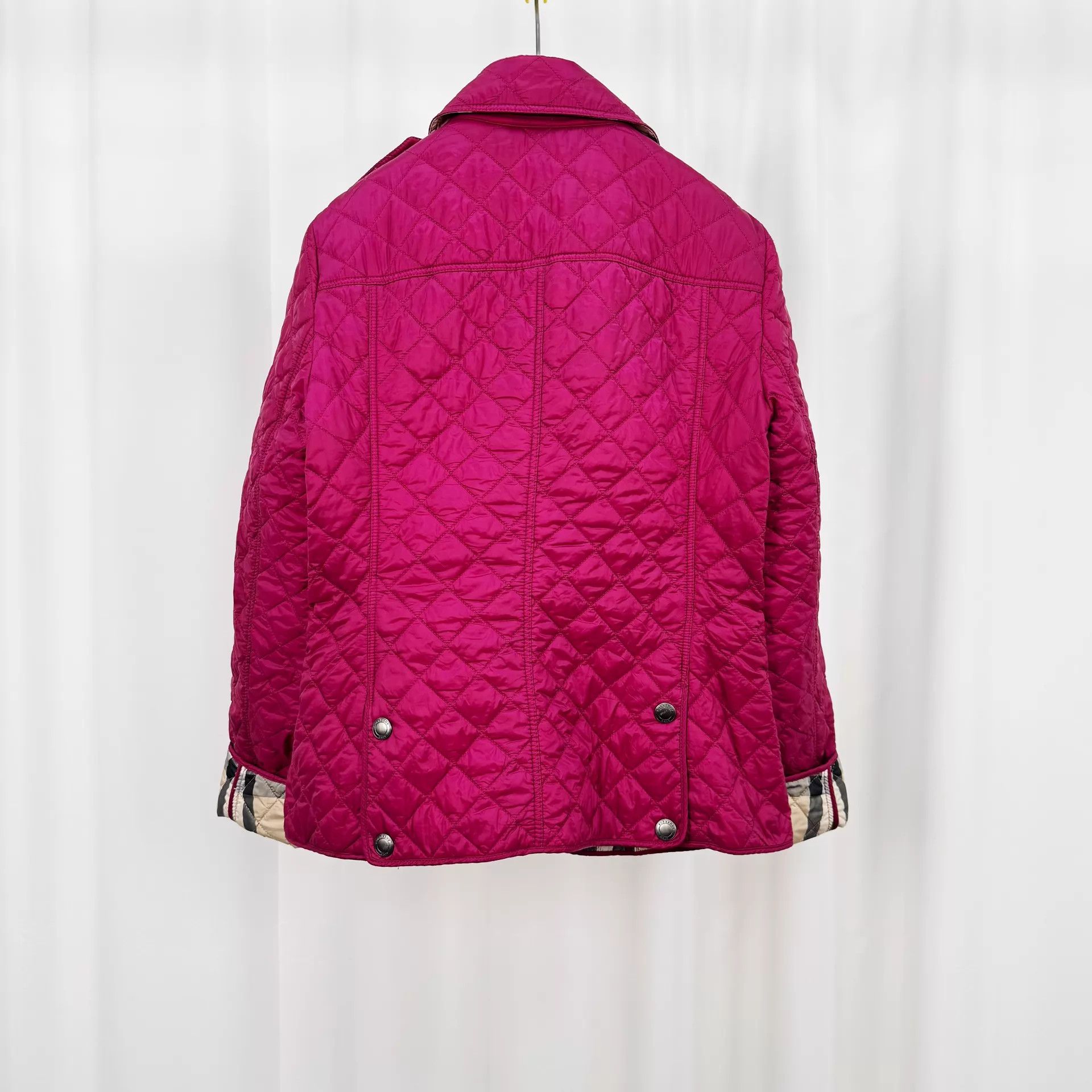 Burberry Burberry Lattice Check Cotton Jacket S 98 New Size S / US 4 / IT 40 - 2 Thumbnail