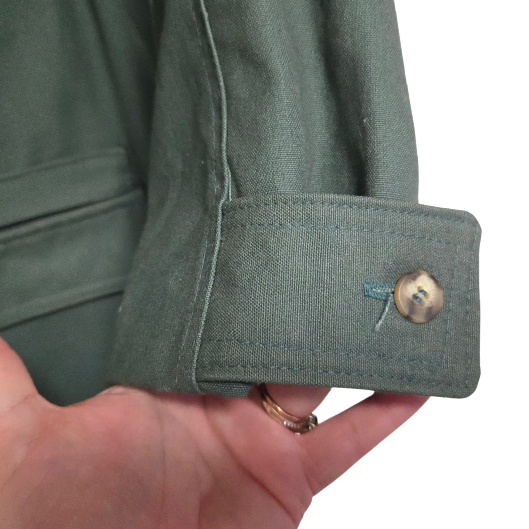 Vintage VINTAGE Latrobe Rolling Rock Chore Jacket Men's L Green Rock Chore Jacket Mens Latrobe Size US L / EU 52-54 / 3 - 4 Thumbnail