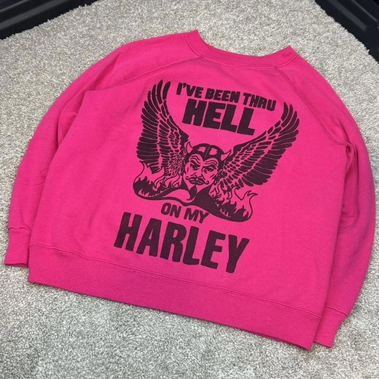 VTG 90s Harley Davidson I’ve Been Through Hell Crewneck