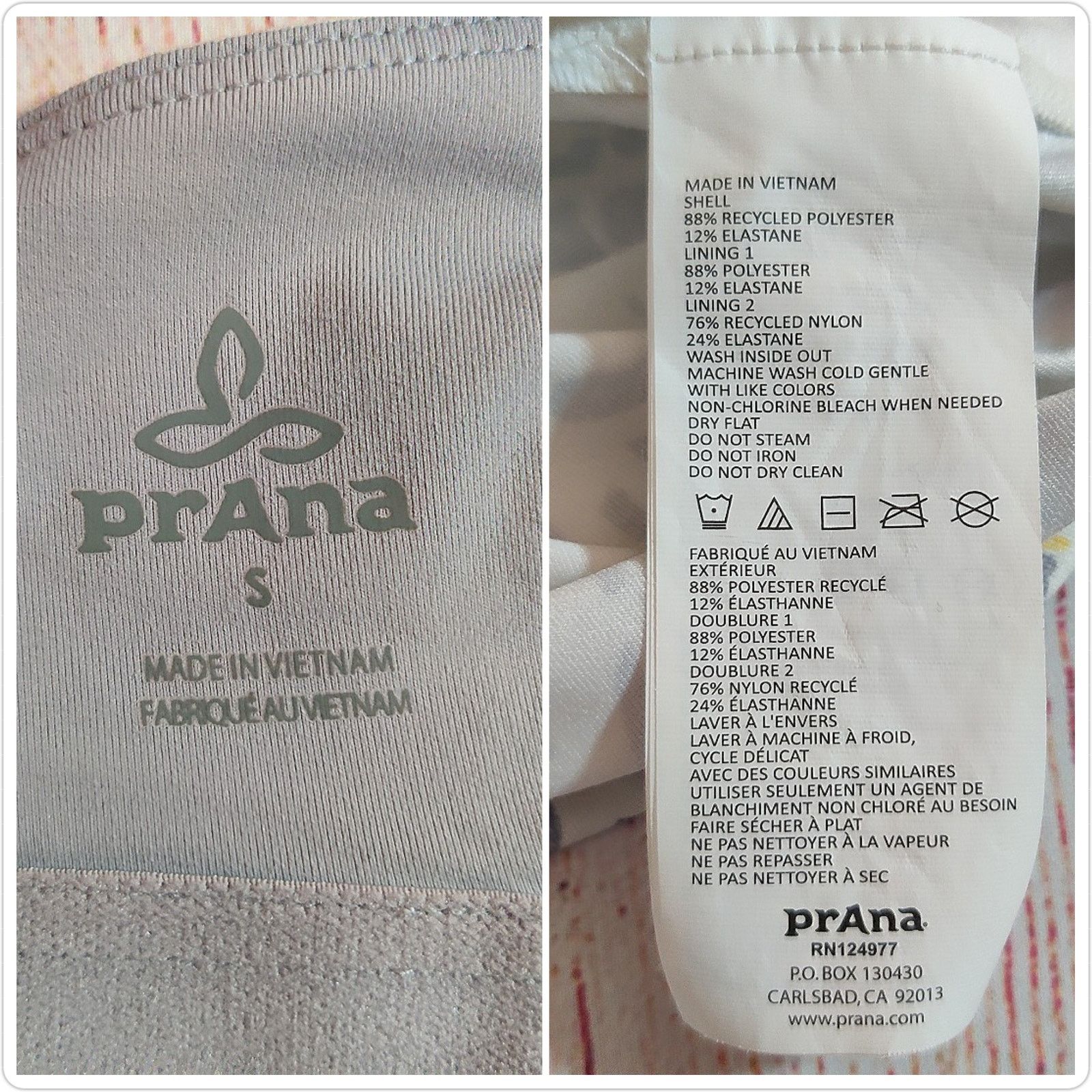 Prana prAna Emsley confetti high neck tank top sz S Size S / US 4 / IT 40 - 8 Thumbnail