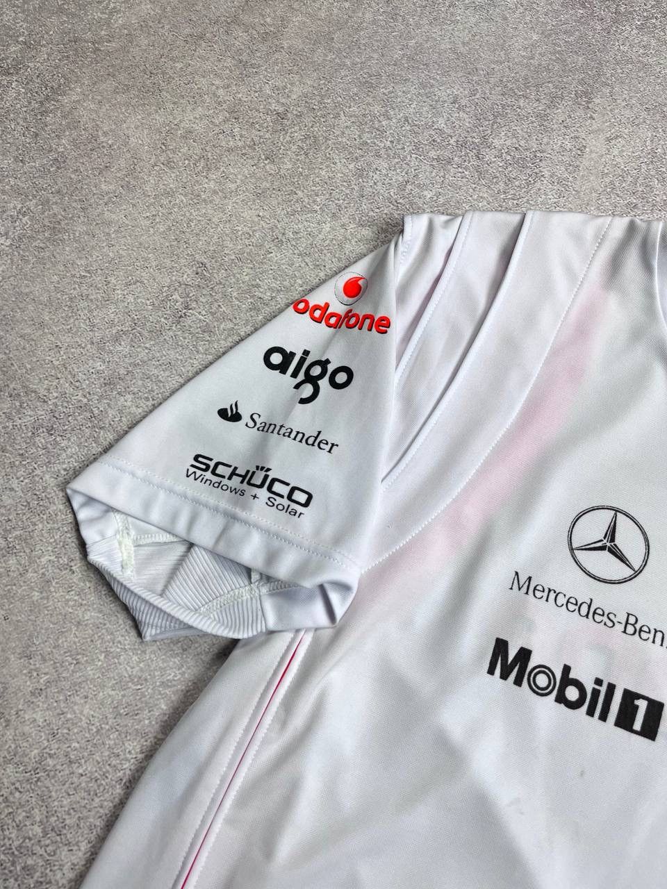 Other Vintage F-1 Mercedes Benz Boxy T-shirt Y2K L Size US L / EU 52-54 / 3 - 6 Thumbnail