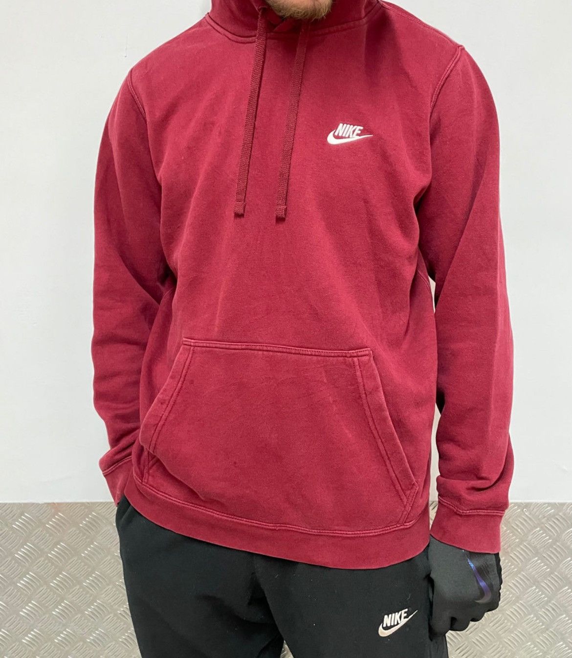 Vintage Nike Hoodie small swoosh logo