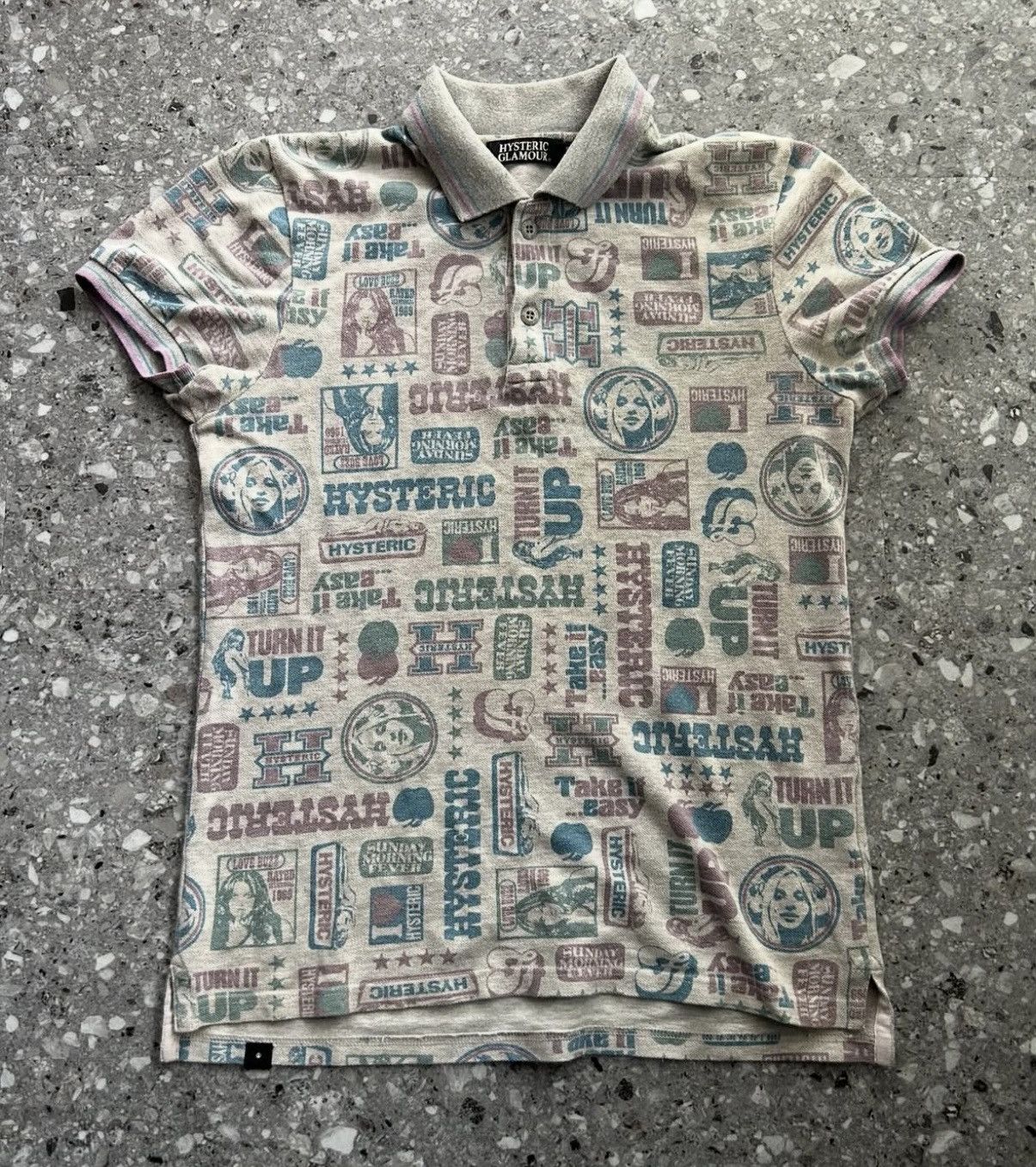 Hysteric Glamour Hysteric Glamour “all over” Polo Size US S / EU 44-46 / 1 - 3 Thumbnail