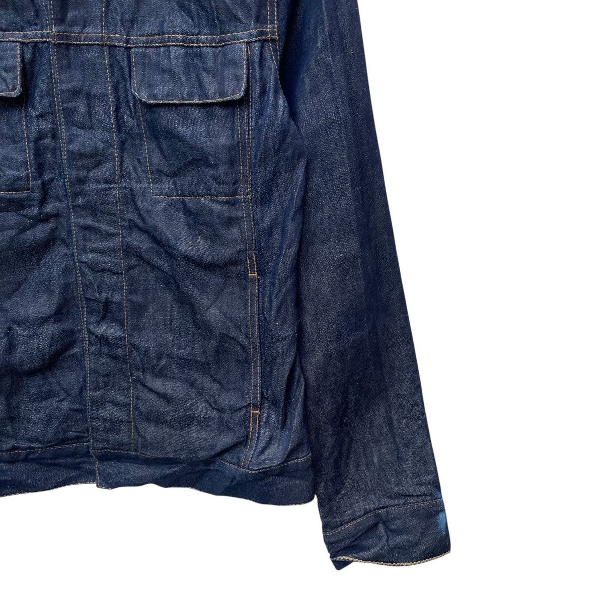 BIGI 💥 Men Bigi Indigo Denim Type 2 Jacket Size US M / EU 48-50 / 2 - 5 Thumbnail