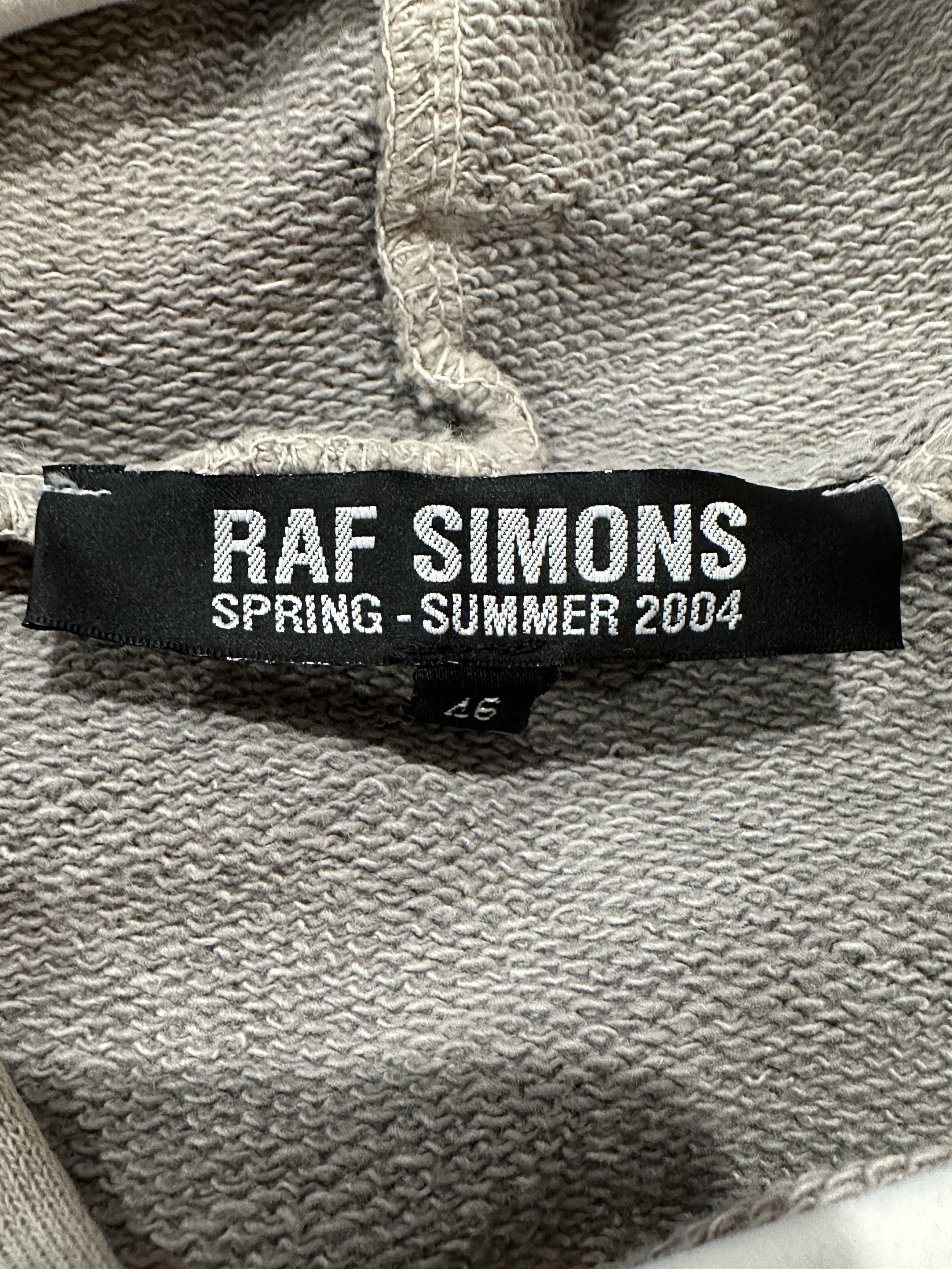 Raf Simons AW04 Necklace Siddhartha Hoodie Size US XXL / EU 58 / 5 - 3 Thumbnail