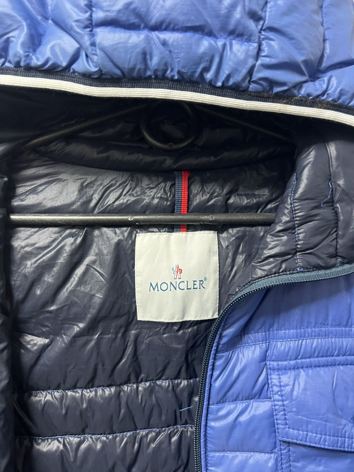 Moncler Moncler Puffer Jacket Blue Size US S / EU 44-46 / 1 - 10 Thumbnail