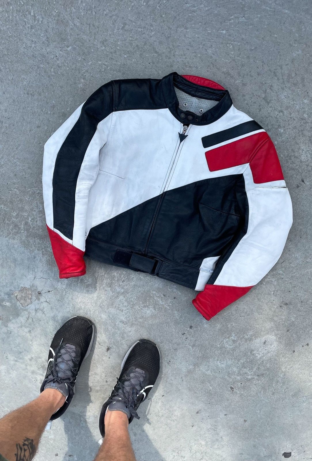 Dainese Dainese Moto Leather Racing Bike Rare Y2K Jacket sz 50 Size US XS / EU 42 / 0 - 10 Thumbnail