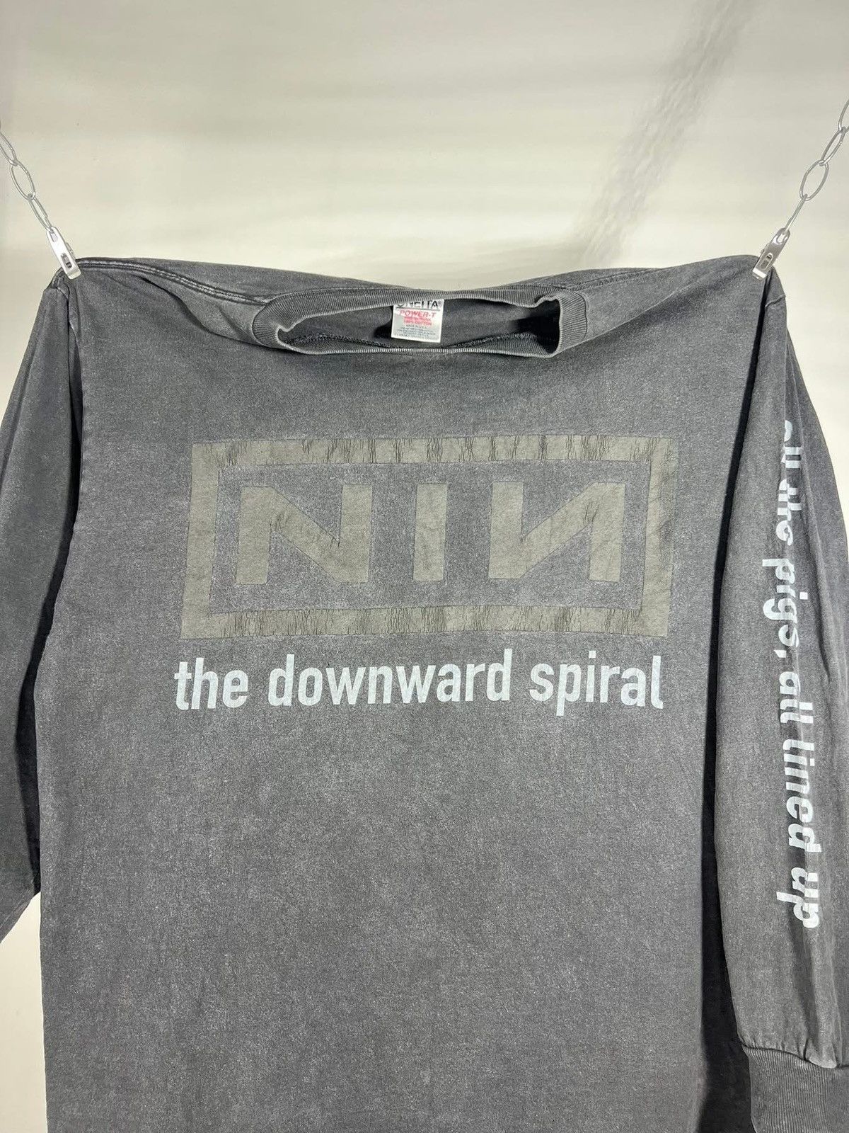 Band Tees Sunfaded Vintage Nine inch Nails 1994s Size US L / EU 52-54 / 3 - 3 Thumbnail