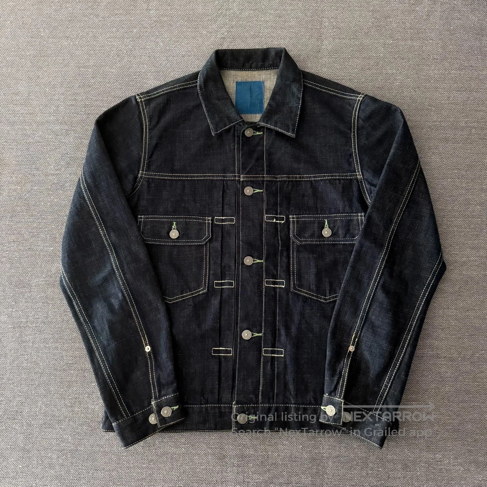 Visvim101 ICT Indigo Denim Jacket.