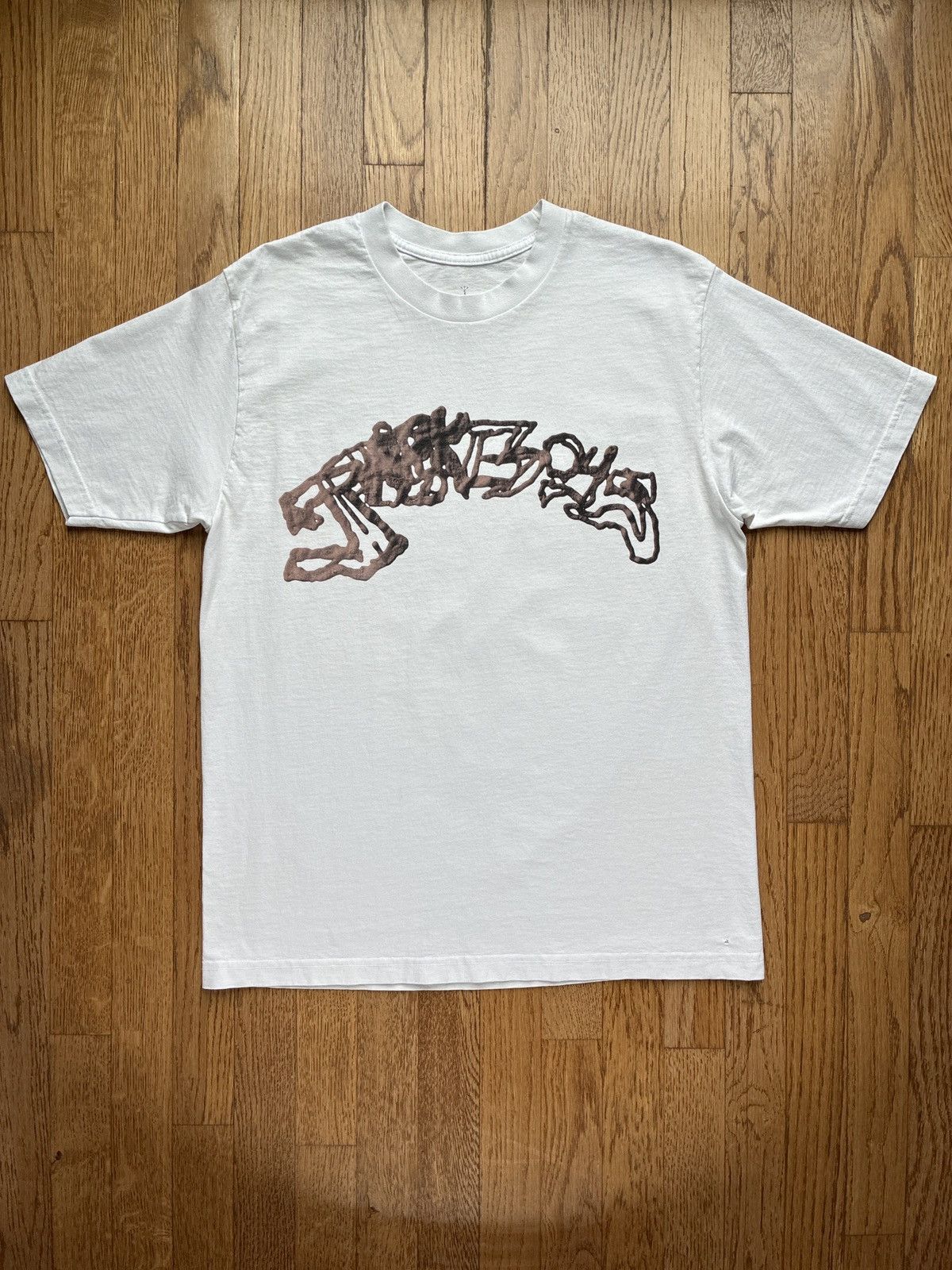 ミュージシャン Cactus Jack Free the rage tee#2 Travis Scott の逮捕