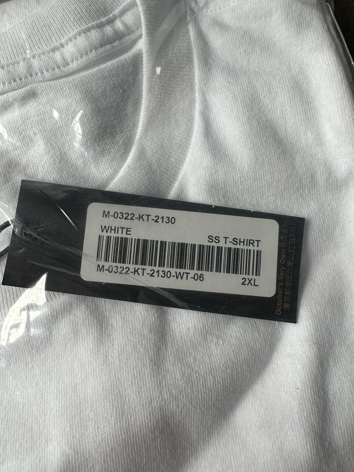 Drake × October's Very Own RARE OVO T-SHIRT WHITE OWL LOGO TEE BRAND NEW WITH TAGS Size US XXL / EU 58 / 5 - 4 Thumbnail