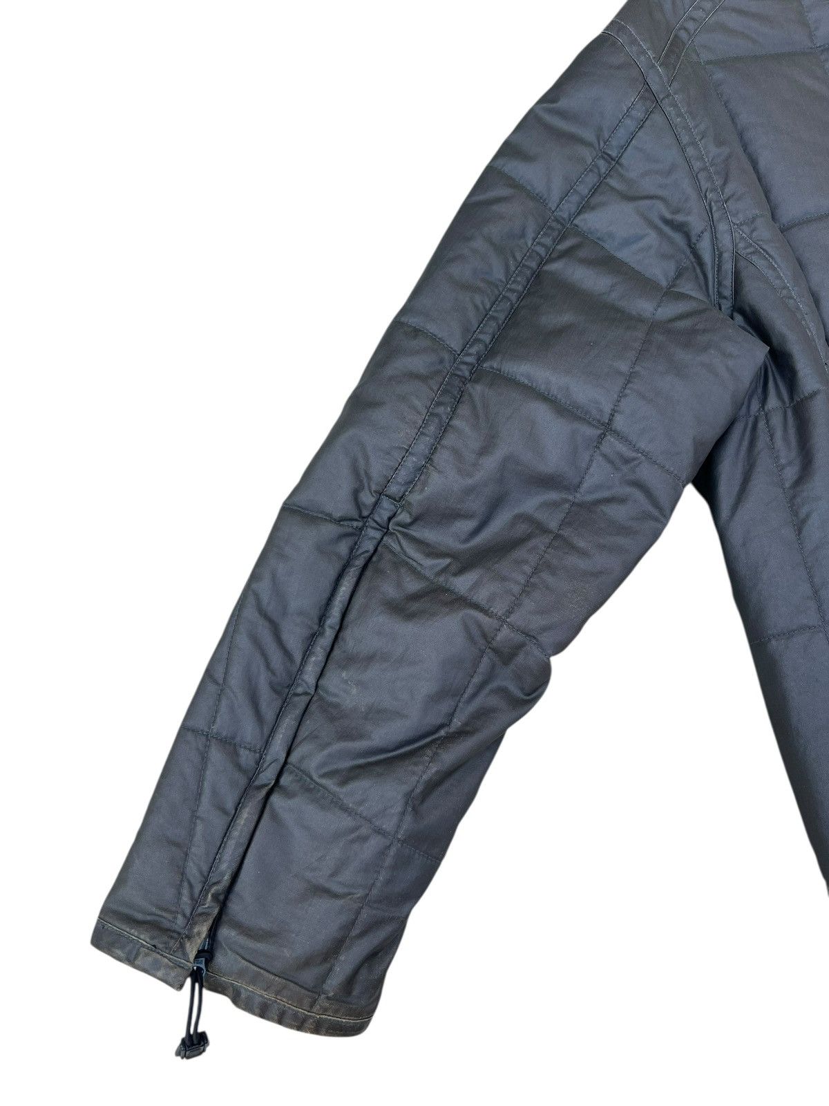Levi's 2001 Levi’s Engineered Distress Fade Waxed Puffer Jacket Size US L / EU 52-54 / 3 - 19 Thumbnail