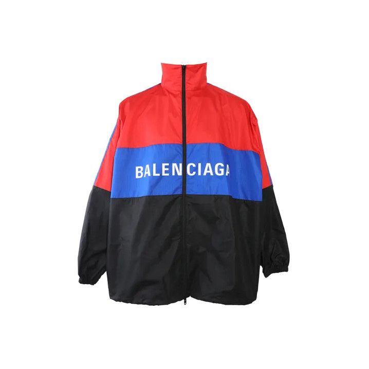 Balenciaga Balenciaga Color Block Zip Sports Jacket Size US L / EU 52-54 / 3 - 1 Thumbnail