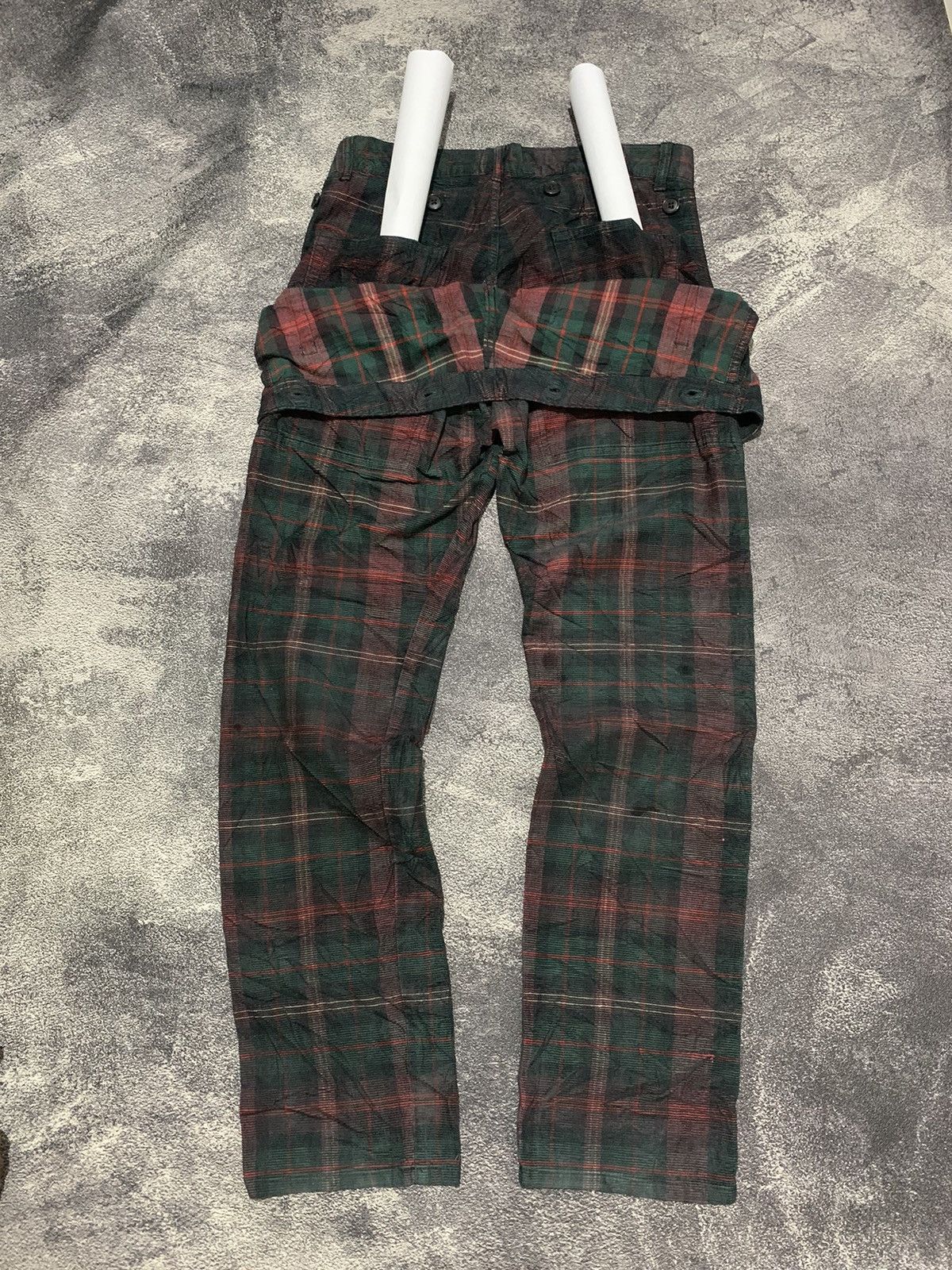 Final Home Final home x issey miyake corduroy pants tartan Size US 30 / EU 46 - 9 Thumbnail