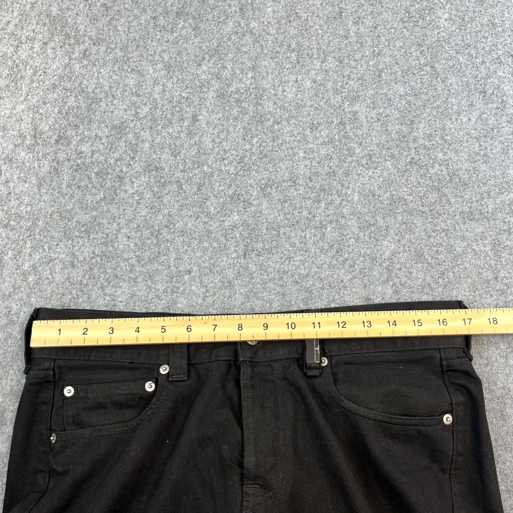 Stone Island Stone Island Jeans Regular Straight 33 30 Black Button Fly Cotton Denim Mens Jeans Size US 33 - 6 Thumbnail