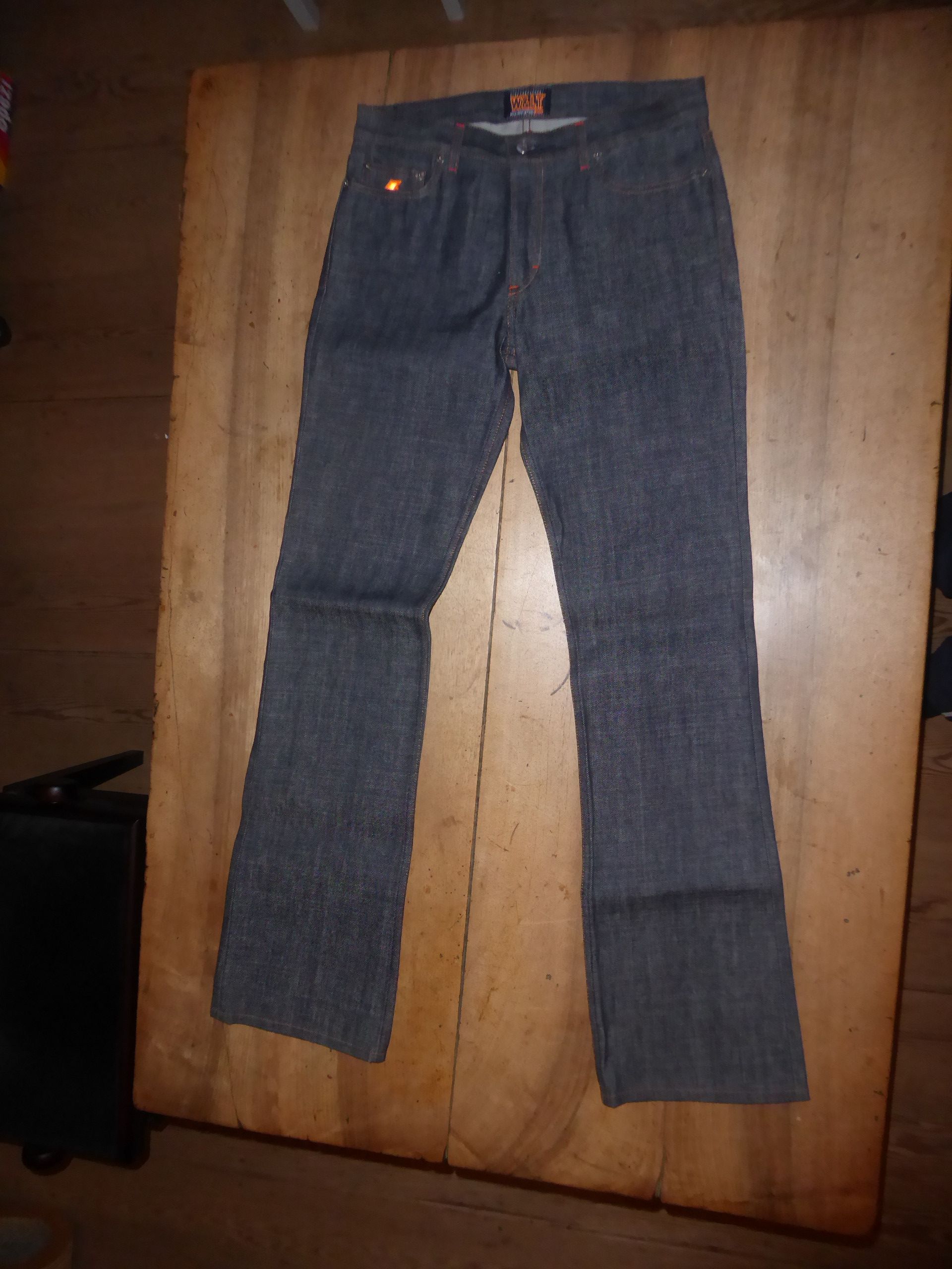 W&LT × Walter Van Beirendonck stiff denims Size US 28 / EU 44 - 3 Thumbnail