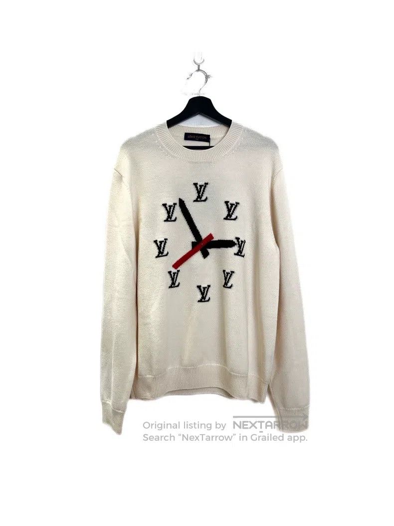 Louis Vuitton Louis Vuitton Clock crewneck pullover wool sweater Size US XL / EU 56 / 4 - 1 Thumbnail