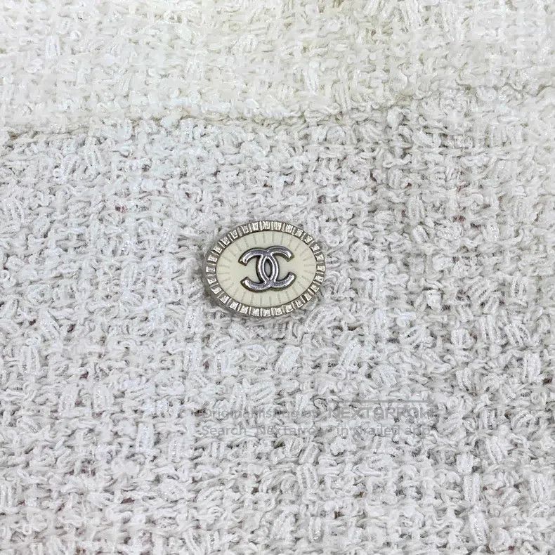 Chanel Chanel Station Series Beige Pocket Woven Half-length A-lin Size 24" / US 00 / IT 34 - 5 Thumbnail