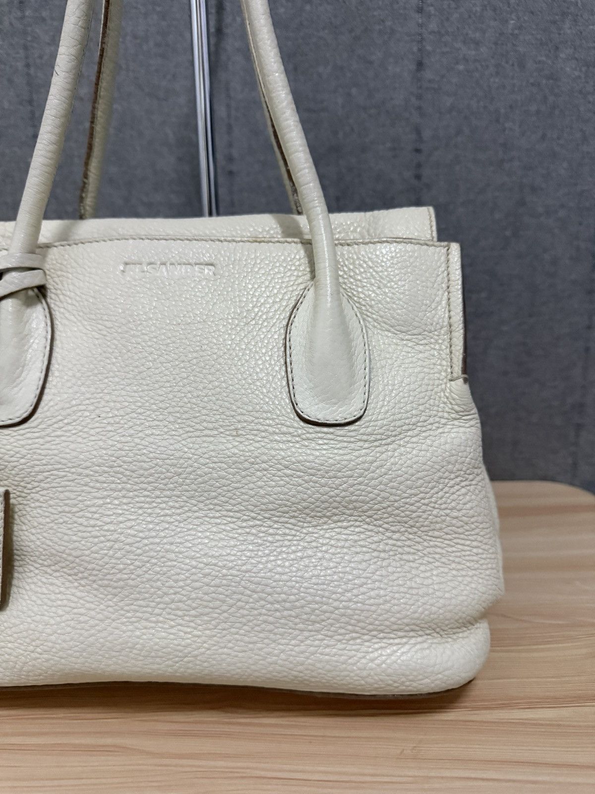 Jil Sander Jil Sander pebbled Fully leather tote bag Size ONE SIZE - 3 Thumbnail