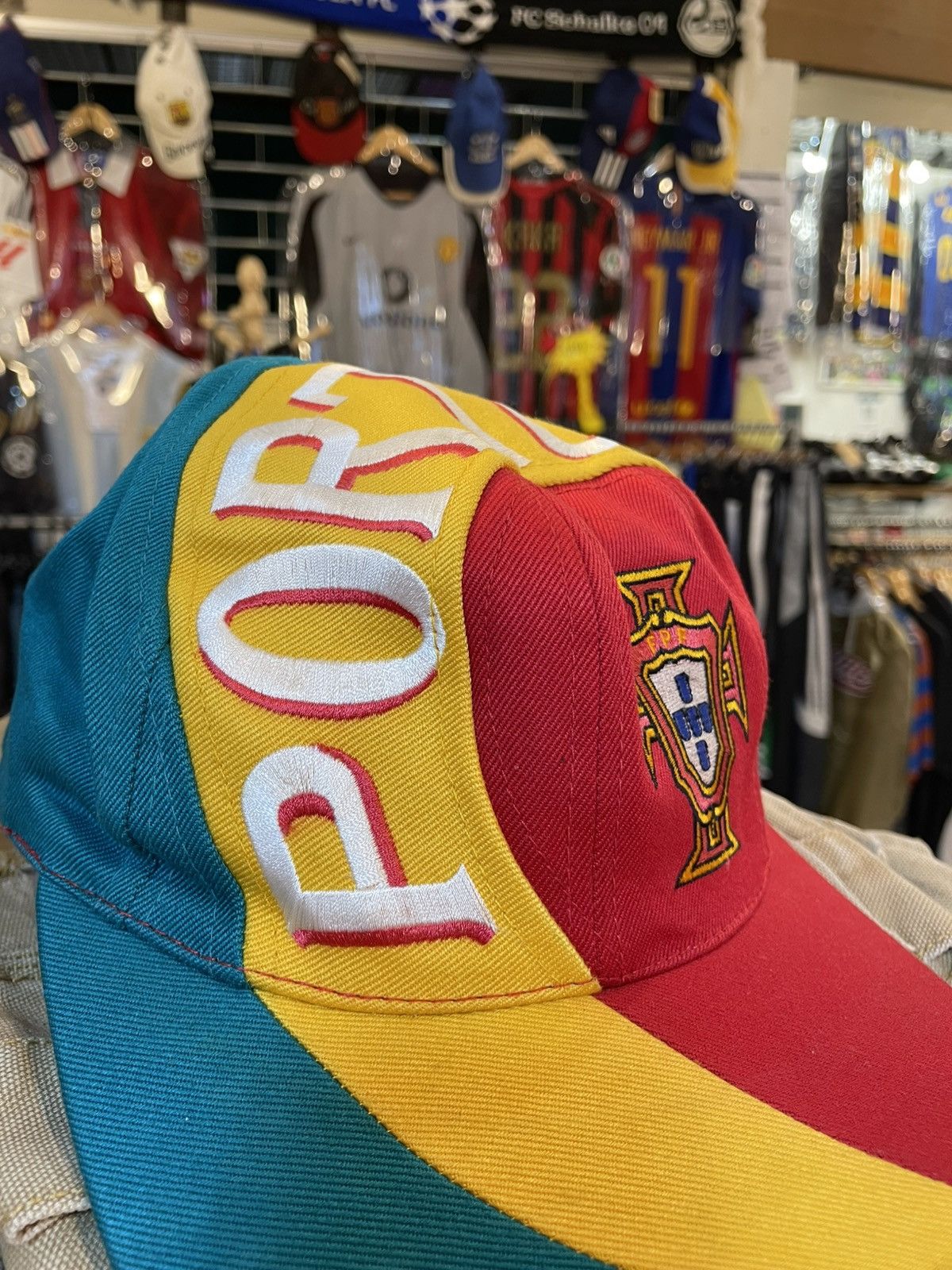 Other Vintage Portugal Football Team Cap Size ONE SIZE - 3 Thumbnail