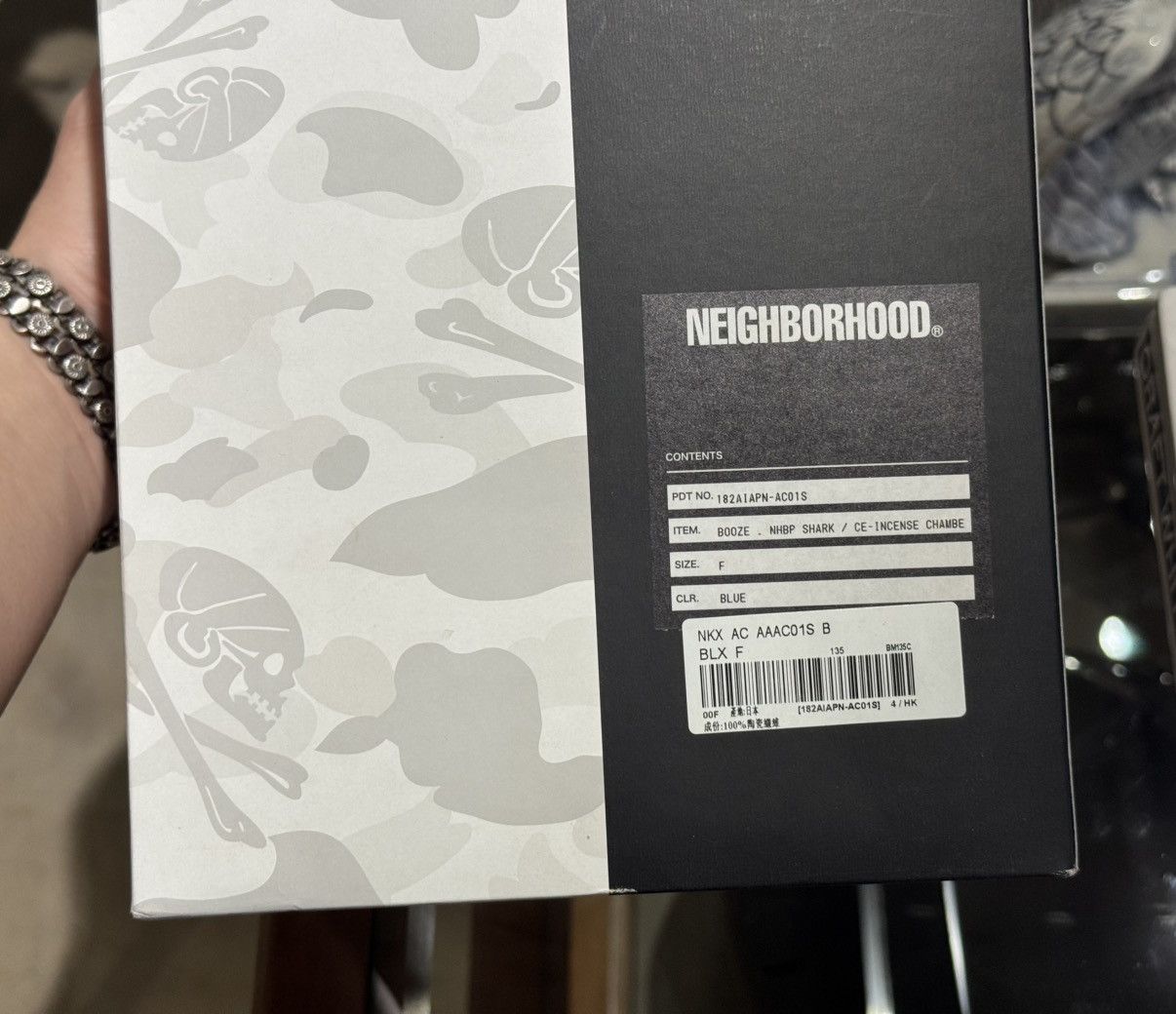 Neighborhood Neighborhood Bape NBHD Booze NHBP Shark Chambe Size ONE SIZE - 5 Thumbnail