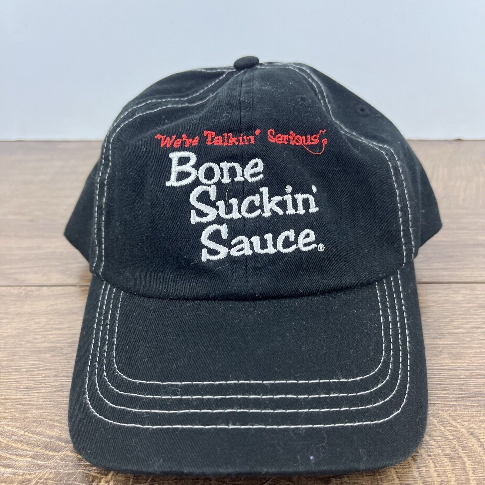Other Bone Suckin' Sauce Hat Adjustable Hat Black Hat Adjustable B Size ONE SIZE - 4 Thumbnail