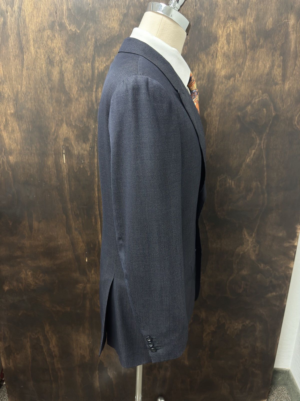 Brioni Brioni Made in Italy Vintage Peak Lapel Silk Jacket 40 R Size 40R - 7 Thumbnail