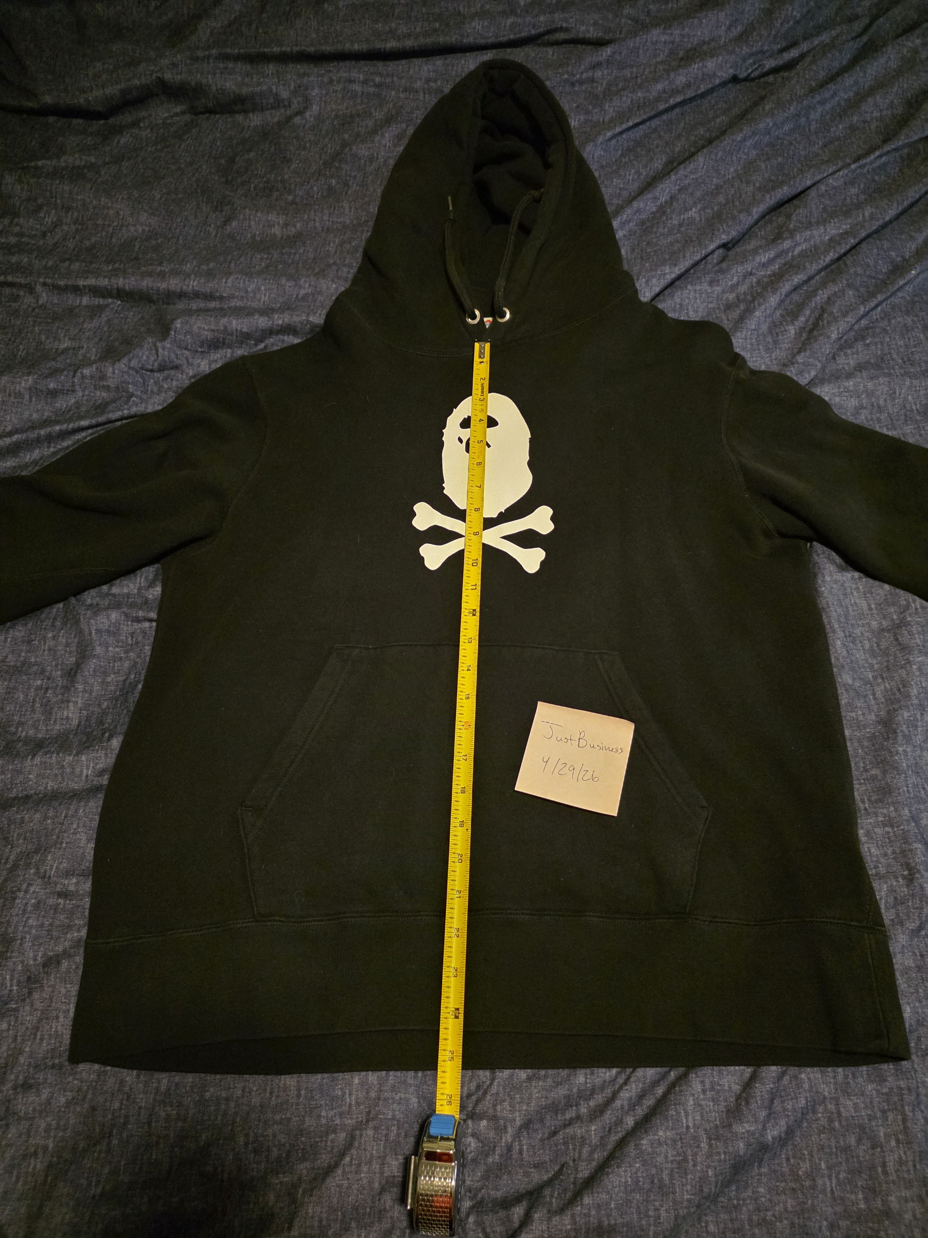 Bape Bape Pirate Store Crossbones Pullover Hoodie Size US L / EU 52-54 / 3 - 6 Thumbnail