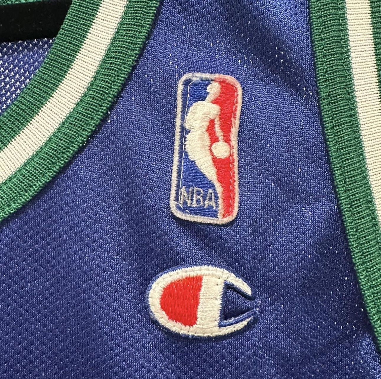 Champion Vintage 90s Dallas Mavericks Jason Kidd Size US M / EU 48-50 / 2 - 4 Thumbnail