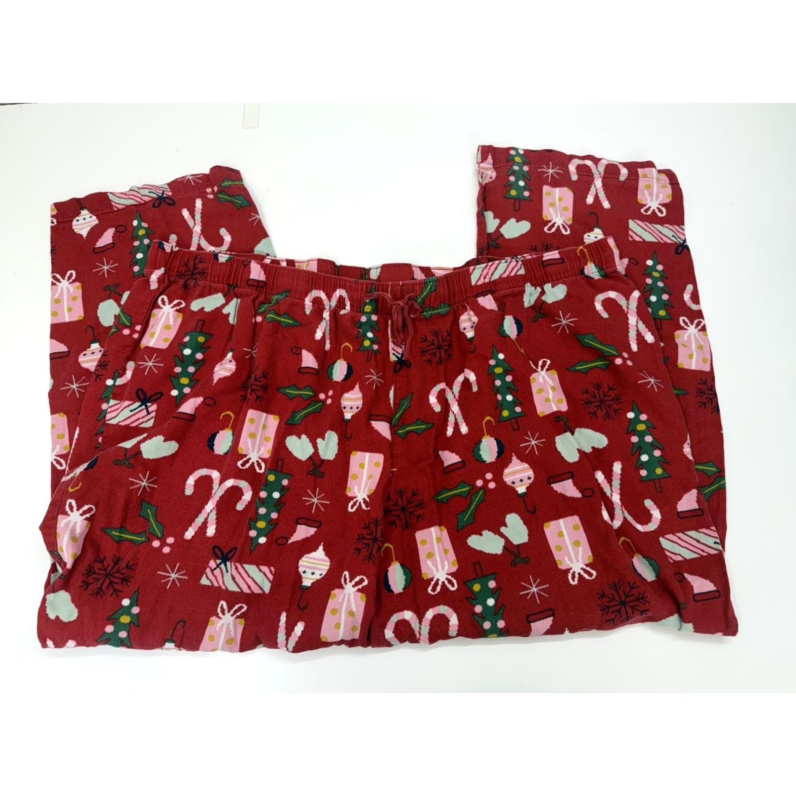 Old Navy Old Navy Womens Pajama Pants XXL Red Christmas Holiday Pants Nightwear Womens XL? Size 40" / US 18 - 2 Thumbnail
