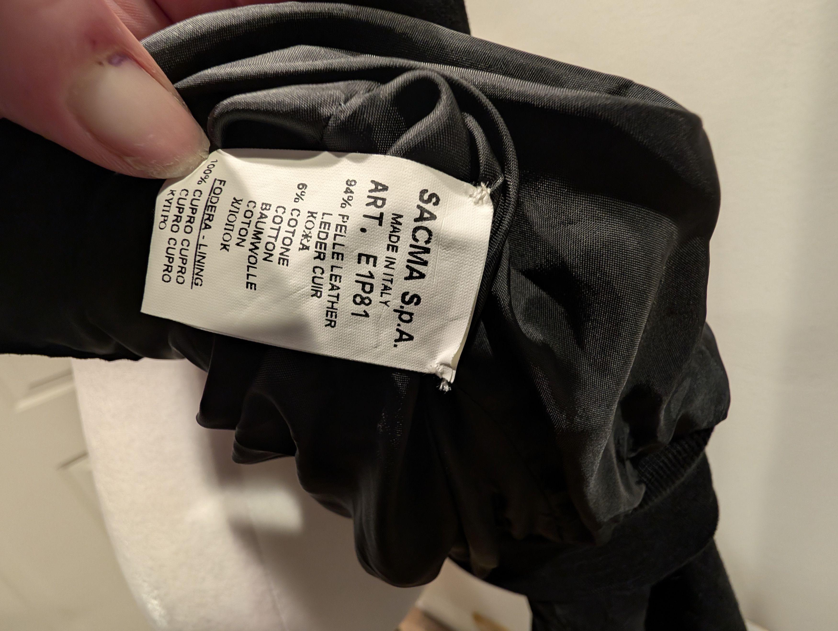 Other Archive UMBERTO BILANCIONI Ostrich Suede Black Jacket IT52 Size US L / EU 52-54 / 3 - 7 Thumbnail