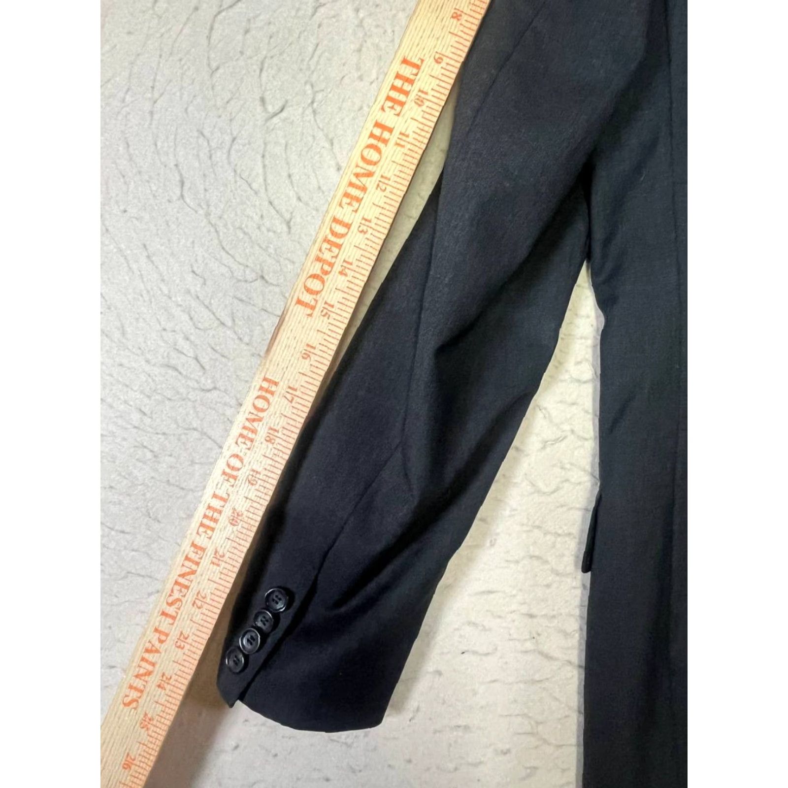 J.Crew J.CREW Blazer Jacket Mens Size 36R Wool Gray Two-Button Notch Lapel Slim Regular Short Jacket Front Button Two-Button Casual Sports Size 36R - 4 Thumbnail