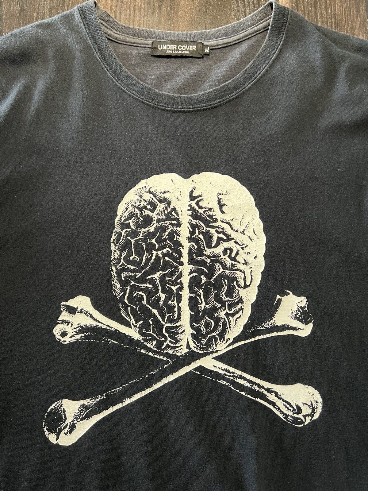 Undercover Undercover Brain/Cross Bone T-Shirt Size US XL / EU 56 / 4 - 4 Thumbnail