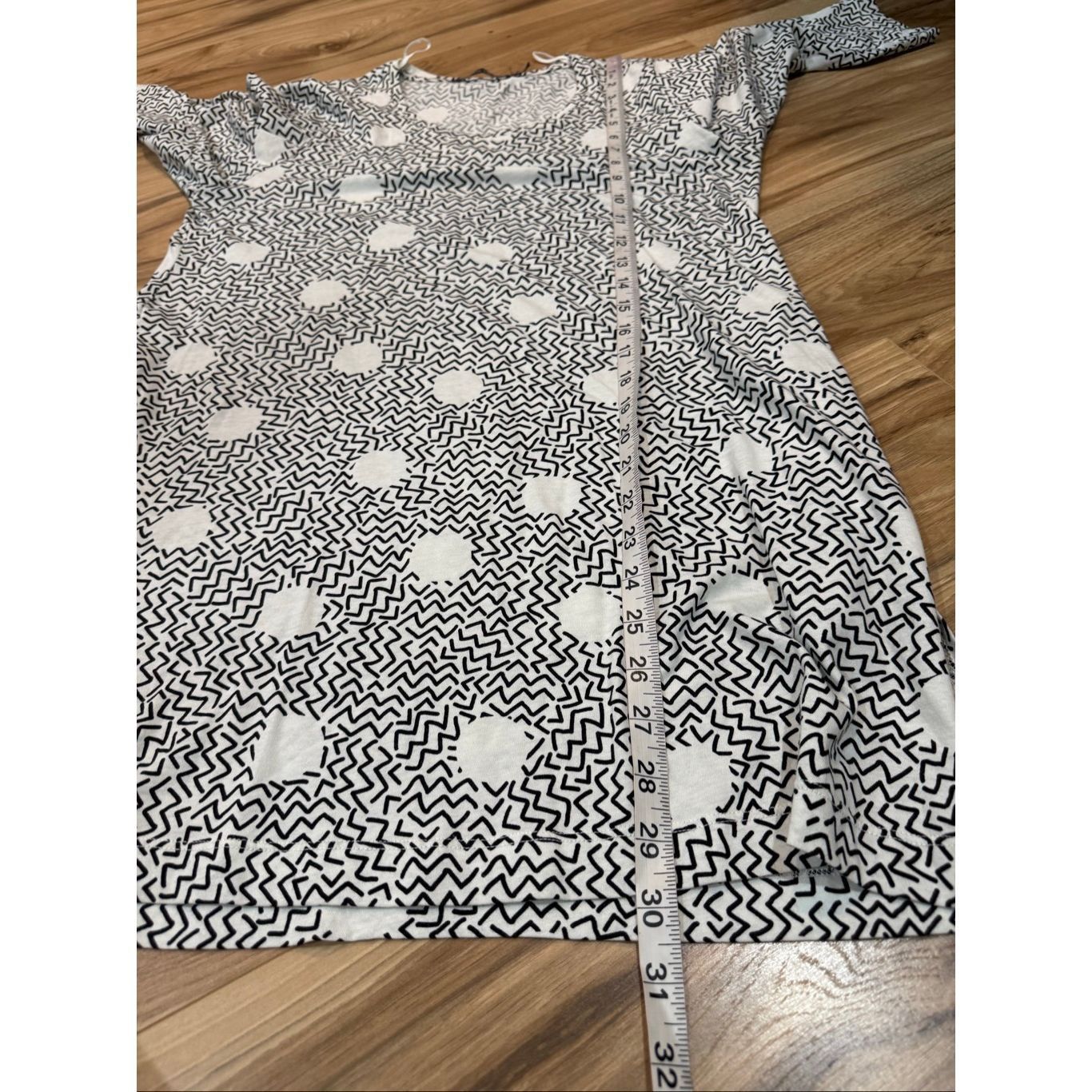 Guru Gudrun Sjoden blouse top tunic pockets lagenlook geometric p Size S / US 4 / IT 40 - 8 Thumbnail