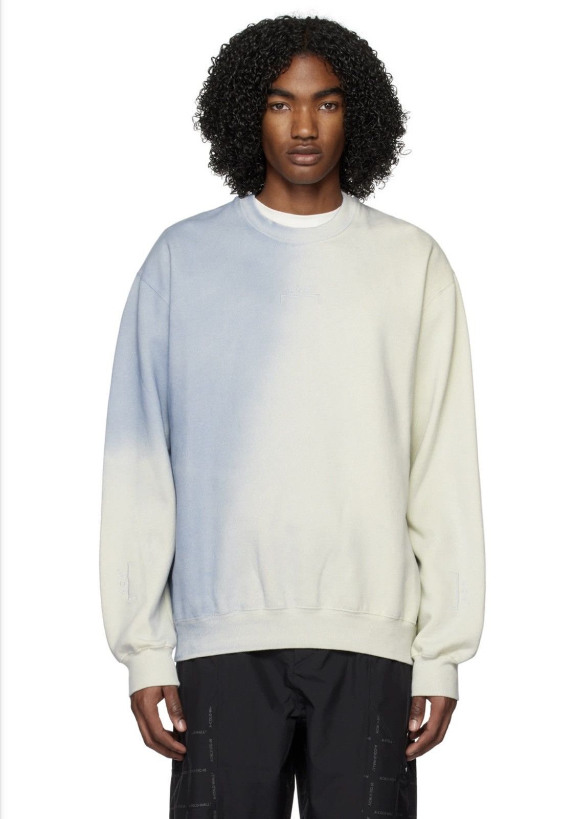 A-COLD-WALL* A-COLD-WALL* Blue Gradient Sweatshirt Size US S / EU 44-46 / 1 - 1 Thumbnail