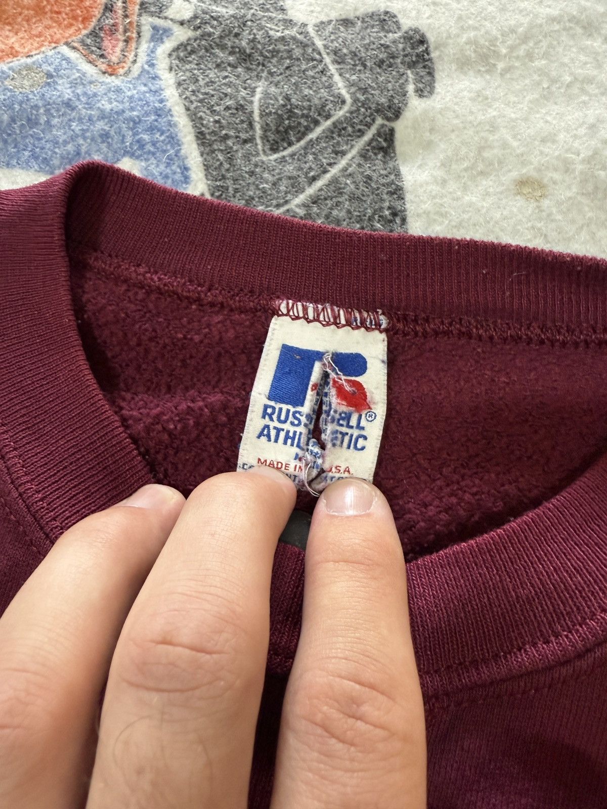 Russell Athletic Vintage Russell blank crewneck Size US L / EU 52-54 / 3 - 3 Thumbnail