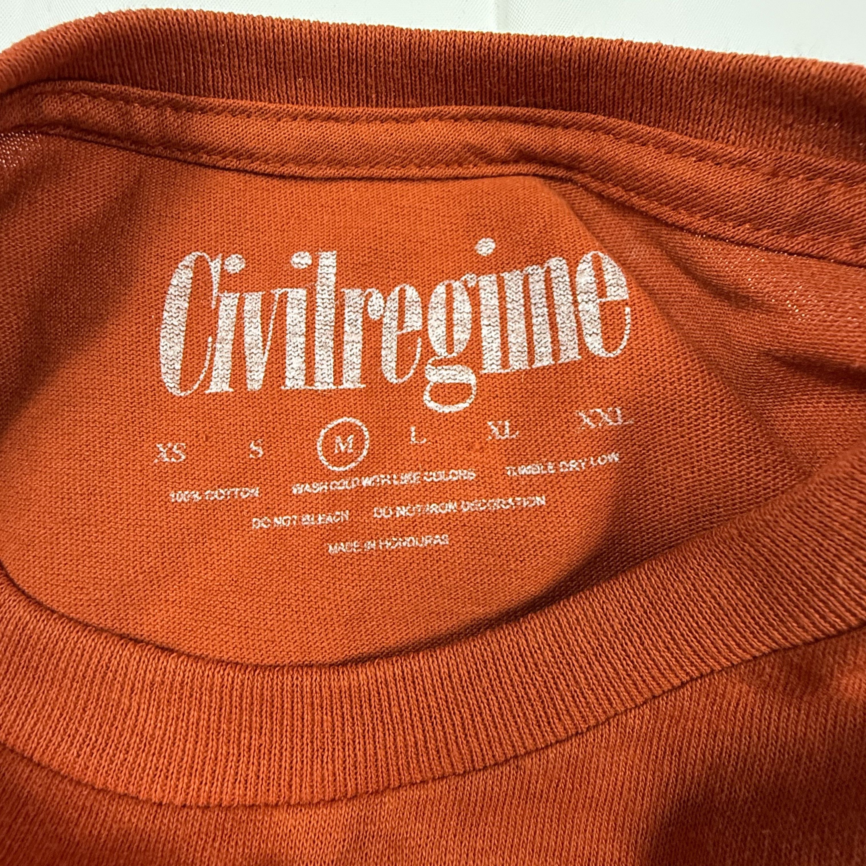 Civil Regime Civil Regime Mens Long Sleeve Graphic T-Shirt Why Not Us Size US M / EU 48-50 / 2 - 4 Thumbnail