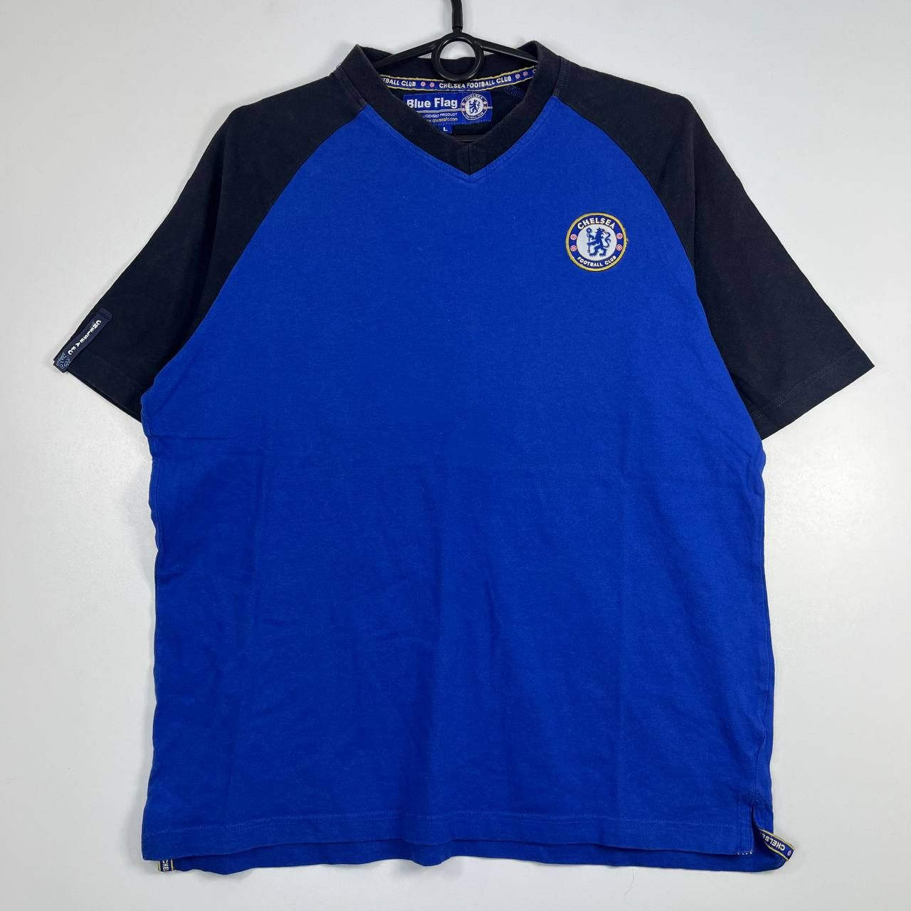 Other Chelsea FC Blue Flag T Shirt Football Soccer Casua Size L Size US L / EU 52-54 / 3 - 1 Thumbnail