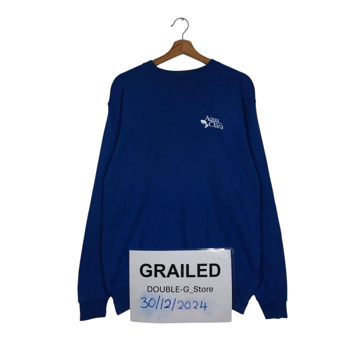 Cartoon Network × Japanese Brand 📌Vintage Sweatshirt Aqua Clara Big Logo Size US M / EU 48-50 / 2 - 2 Thumbnail