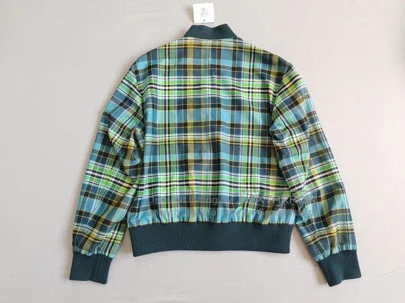 Hermes Hermes Two-Tone Plaid and Nylon Olive Green Loose Fit Jack Size US M / EU 48-50 / 2 - 8 Thumbnail