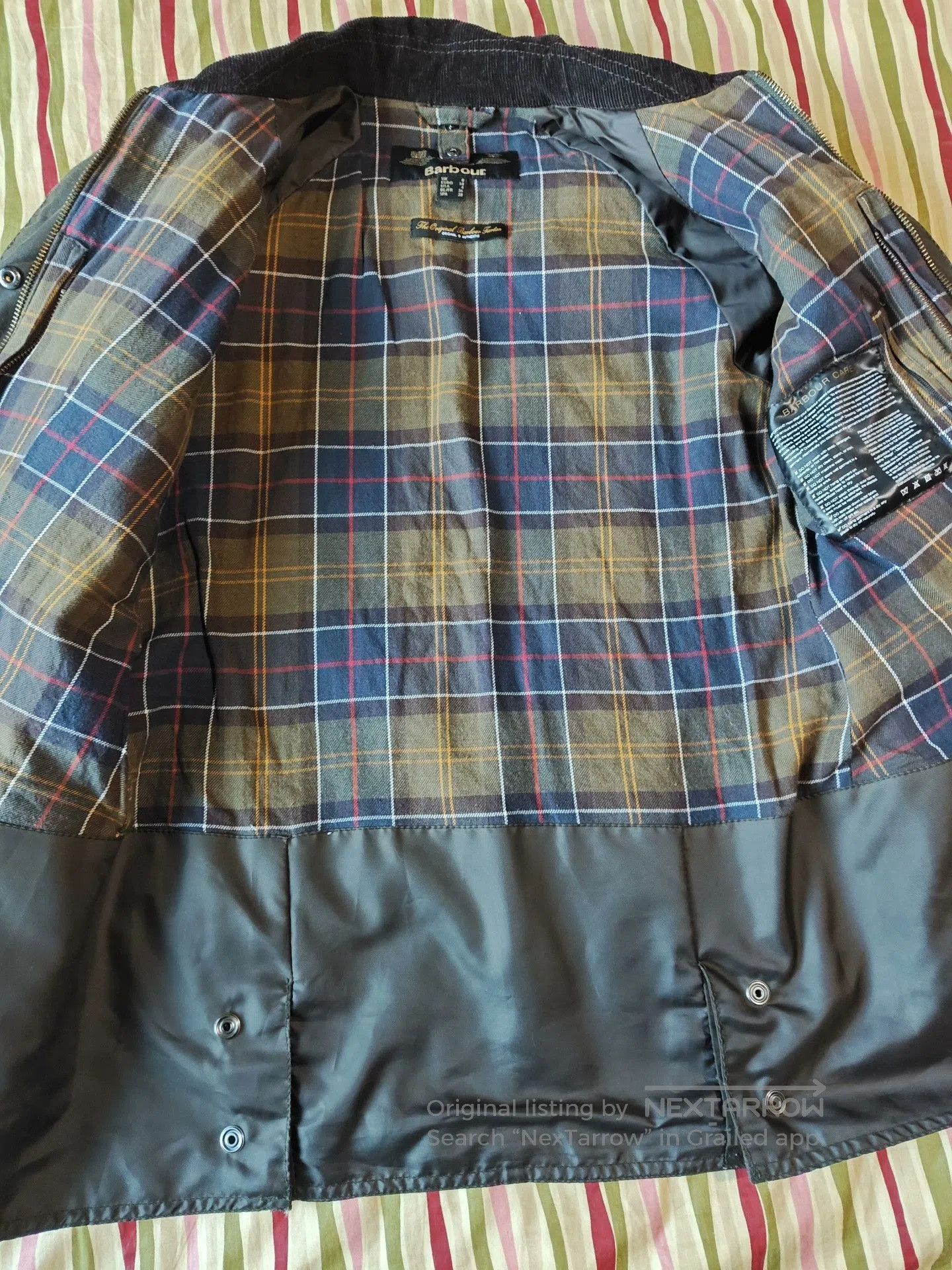 Barbour Barbour Beadnell Waxed Trench Coat. Size M / US 6-8 / IT 42-44 - 4 Thumbnail