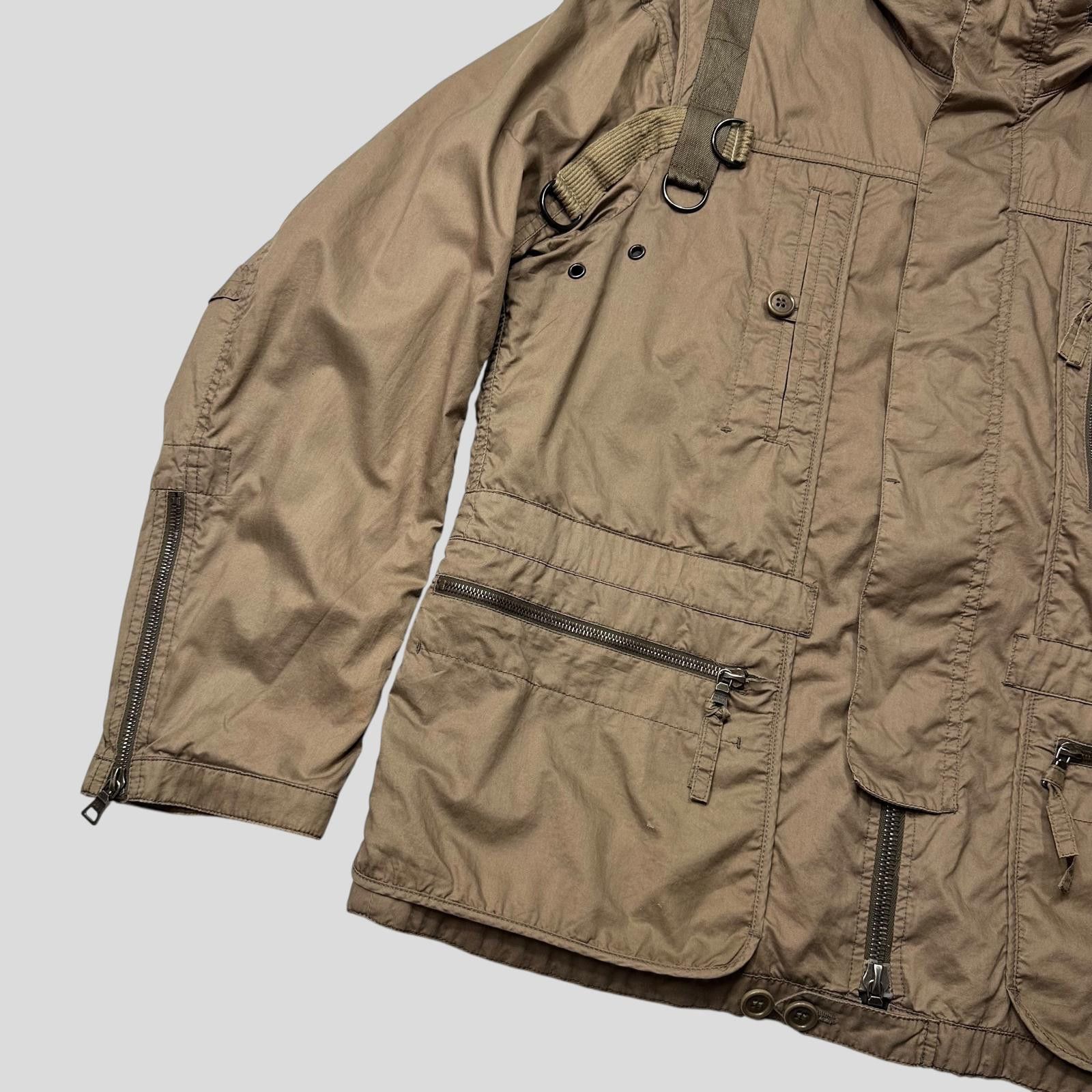Prada Prada Sport 2003 Cotton Bondage Cargo Field Jacket IT50 M/L Size US L / EU 52-54 / 3 - 7 Thumbnail