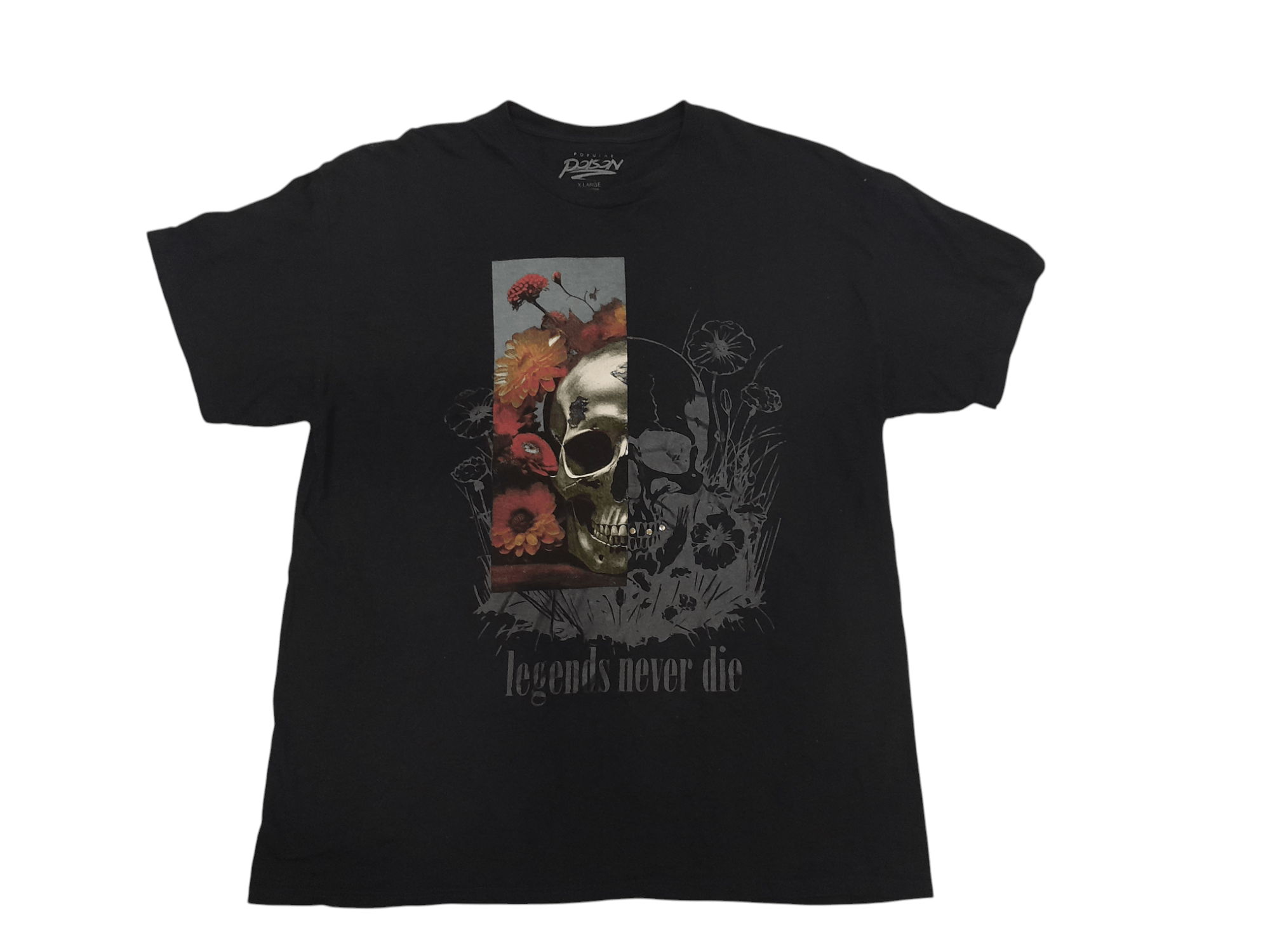 POISON Shirt Skull (F582)