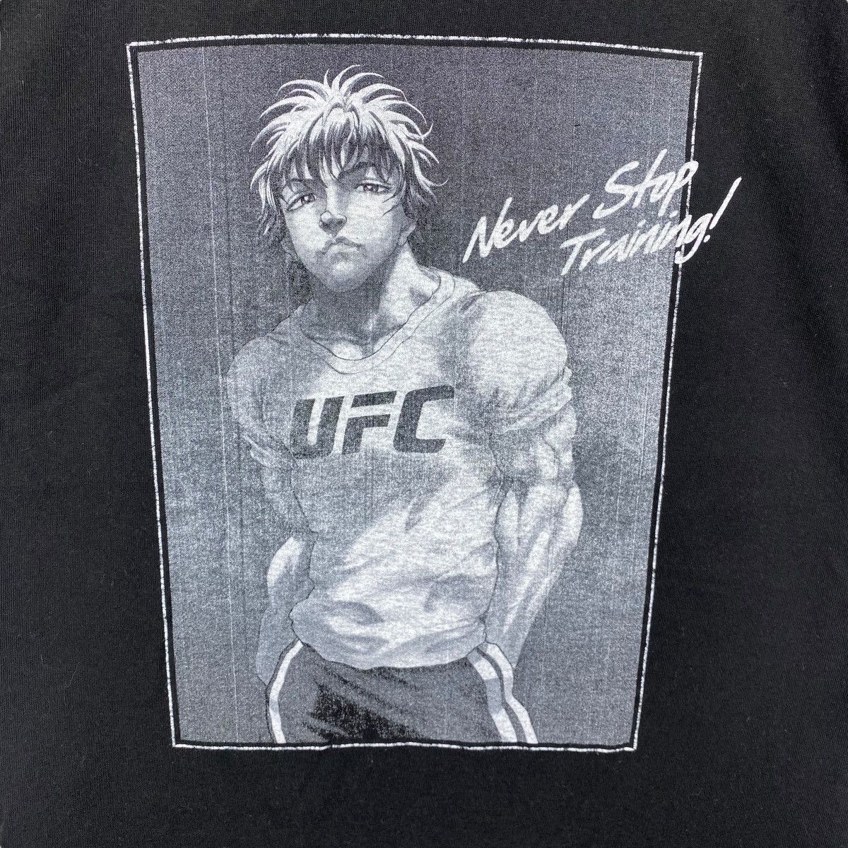 Anime × Japanese Brand BAKI HANMA Anime Ultimate Fighting Championship Tee Shirt Size US M / EU 48-50 / 2 - 2 Thumbnail